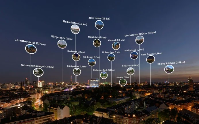DÜSSELDORF - Sightseeing in 360<