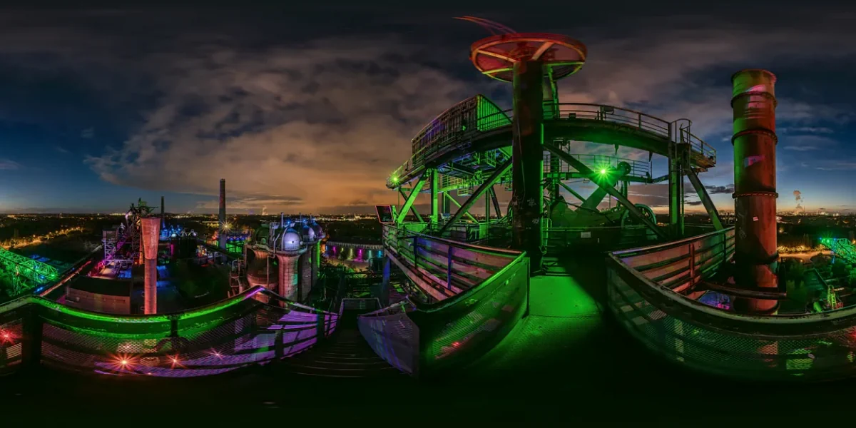 Landschaftspark Duisburg (Nacht)